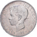 Spain, Alfonso XIII, 5 Pesetas, 1898, Valencia, Silver, AU(50-53), KM:707