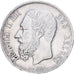 Bélgica, Leopold II, 5 Francs, 5 Frank, 1869, Brussels, Plata, MBC, KM:24