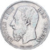 Belgien, Leopold II, 5 Francs, 5 Frank, 1871, Brussels, Silber, SS, KM:24