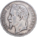 France, Napoleon III, 5 Francs, 1867, Strasbourg, Silver, VF(30-35)
