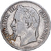 Frankrijk, Napoleon III, 5 Francs, 1869, Strasbourg, Zilver, FR+, Gadoury:739