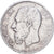 Bélgica, Leopold II, 5 Francs, 5 Frank, 1873, Brussels, Plata, BC+, KM:24