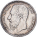 Belgium, Leopold II, 5 Francs, 5 Frank, 1867, Brussels, Silver, VF(30-35), KM:24