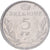 Belgia, Leopold III, 5 Francs, 5 Frank, 1936, Brussels, Nikiel, AU(50-53)
