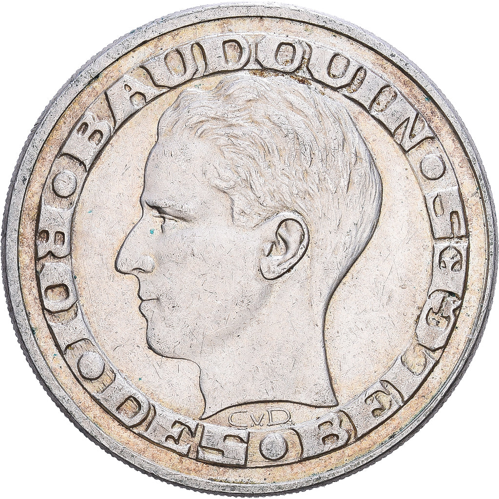 Belgique, Baudouin I, 50 Francs, 50 Frank, 1958, Bruxelles, Argent, TTB+