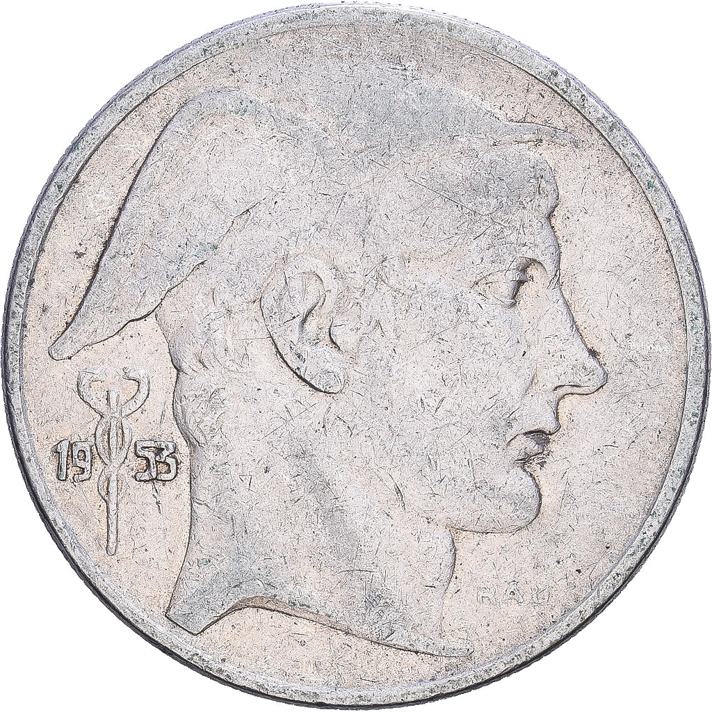 Belgique, Baudouin I, 20 Francs, 20 Frank, 1953, Bruxelles, Argent, TTB