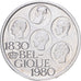 Belgique, Baudouin I, 500 Francs, 500 Frank, 1980, Bruxelles, Silver Clad