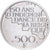 Belgia, Baudouin I, 500 Francs, 500 Frank, 1980, Brussels, Miedź i nikiel
