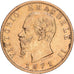 Italie, Victor-Emmanuel II, 20 Lire, 1871, Rome, Or, TTB+, KM:10.2