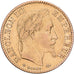 Frankrijk, Napoleon III, 10 Francs, 1865, Strasbourg, Goud, ZF+, Gadoury:1015