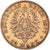 Landy niemieckie, PRUSSIA, Wilhelm I, 10 Mark, 1877, Berlin, Złoto, EF(40-45)