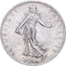 Francia, 2 Francs, Semeuse, 1918, Paris, Plata, MBC+, Gadoury:532, KM:845.1