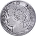 France, Franc, Cérès, 1881, Paris, Argent, B+, Gadoury:465a, KM:822.1