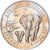 Somalia, 100 Shillings, African Wildlife, Elephant, 2015, 1 Oz, Proof, Srebro