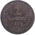 Francja, 2 Centimes, Dupuis, 1899, Paris, Brązowy, EF(40-45), Gadoury:107