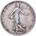 France, 2 Francs, Semeuse, 1916, Paris, Argent, TTB+, Gadoury:532, KM:845.1