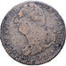 Francia, Constitution, 2 sols françois, 1792, Paris, An 4, Bronzo, MB+