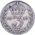 Great Britain, George V, 3 Pence, 1917, Silver, VF(30-35), KM:813
