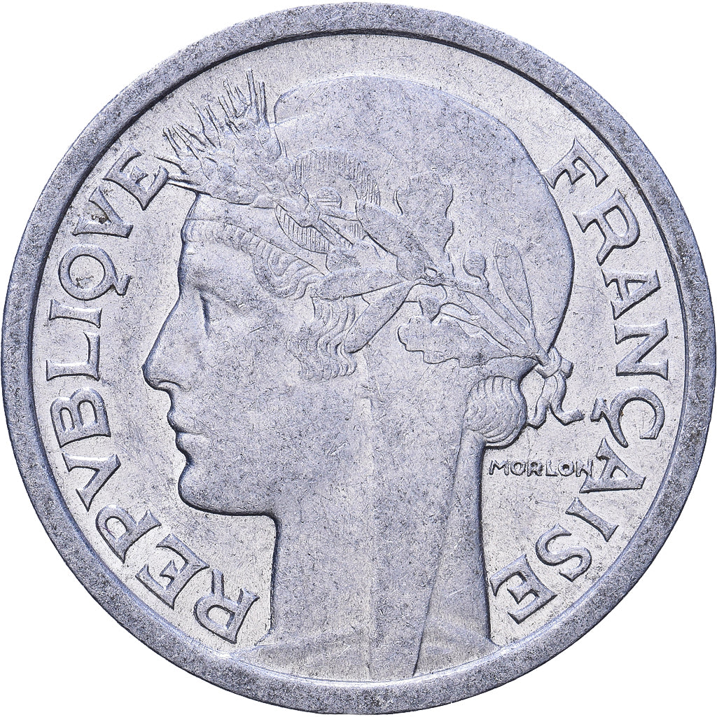 France, Franc, Morlon, 1957, Paris, Aluminium, SUP, Gadoury:473b, KM:885a.1