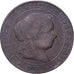 Espanha, Isabel II, 5 Centimos, 1868, Madrid, Cobre, VF(30-35), KM:635.1