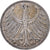 ALEMANIA - REPÚBLICA FEDERAL, 5 Mark, 1951, Hambourg, Plata, MBC, KM:112.1
