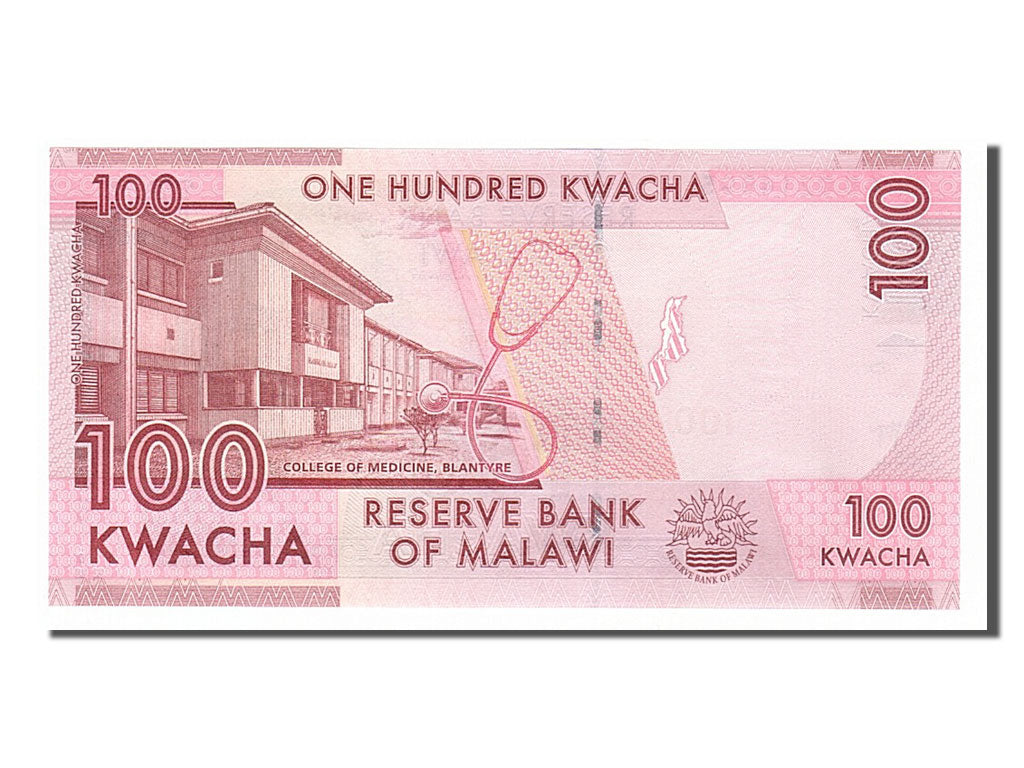 Banknote, Malawi, 100 Kwacha, 2012, 2012-01-01, UNC(65-70)