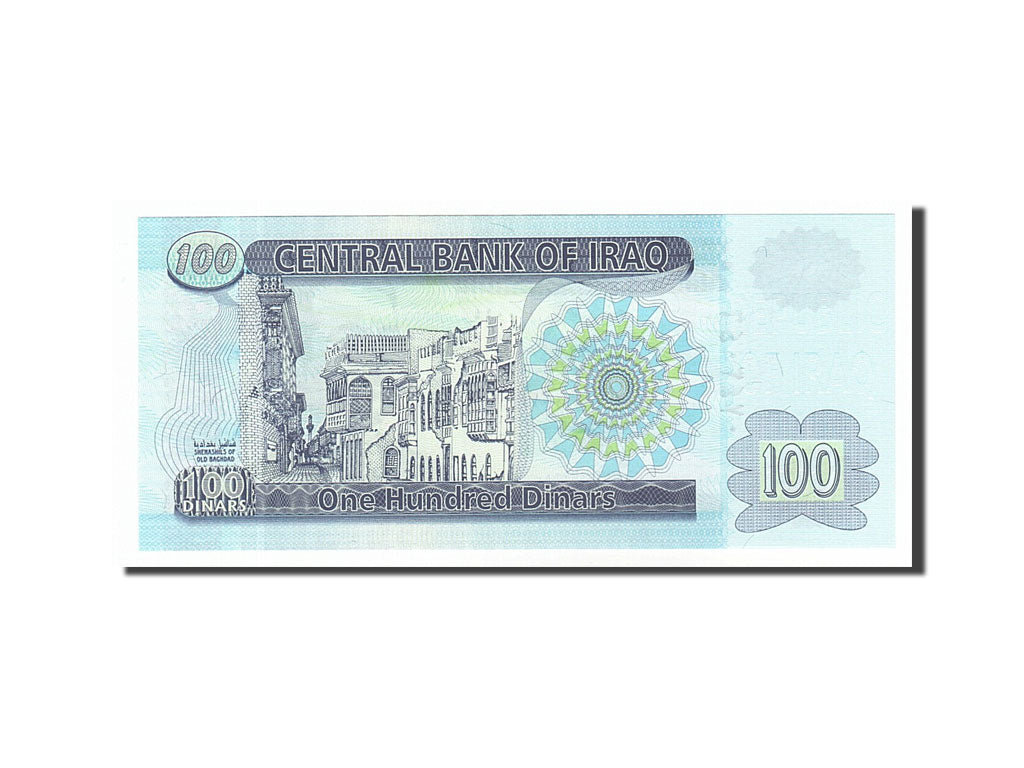 Billete, 100 Dinars, 2002, Iraq, UNC
