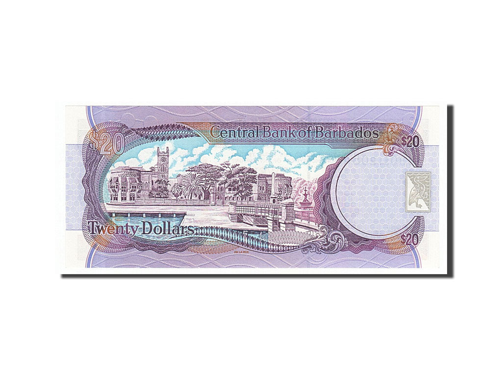 Banknote, Barbados, 20 Dollars, 1996, UNC(65-70)