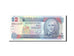 Biljet, Barbados, 2 Dollars, 1999, NIEUW