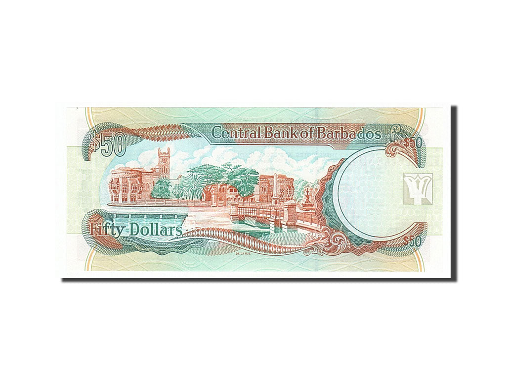 Banknote, Barbados, 50 Dollars, 2000, UNC(65-70)