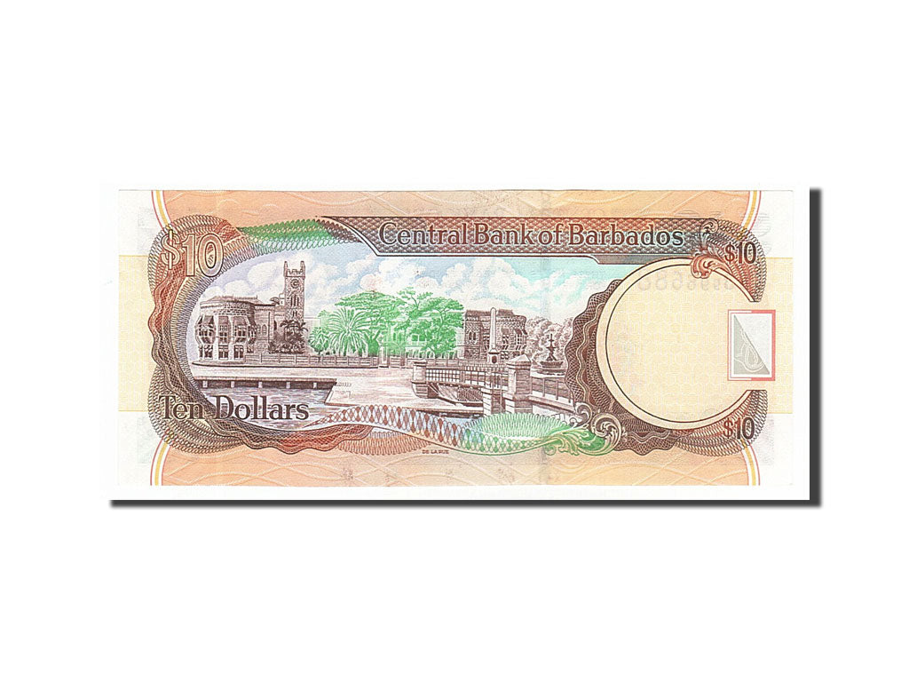 Billete, 10 Dollars, 2007, Barbados, 2007-05-01, UNC