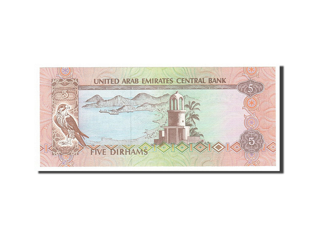 Billet, United Arab Emirates, 5 Dirhams, 1982, NEUF