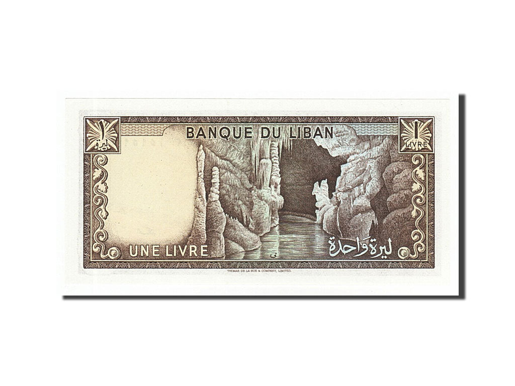 Billete, 1 Livre, 1980, Líbano, UNC