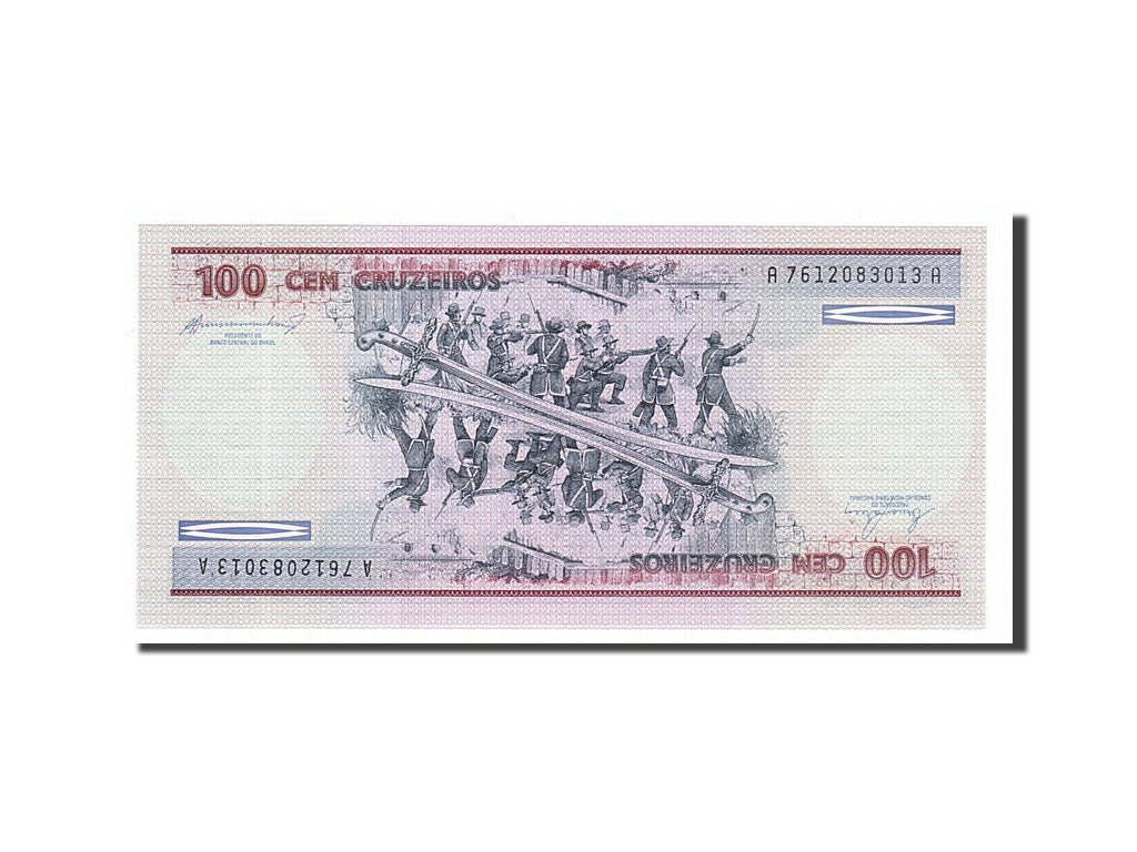 Banknote, Brazil, 100 Cruzeiros, 1981, UNC(65-70)