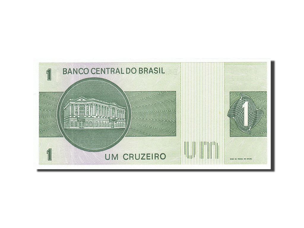 Banconote, Brasile, 1 Cruzeiro, 1980, FDS
