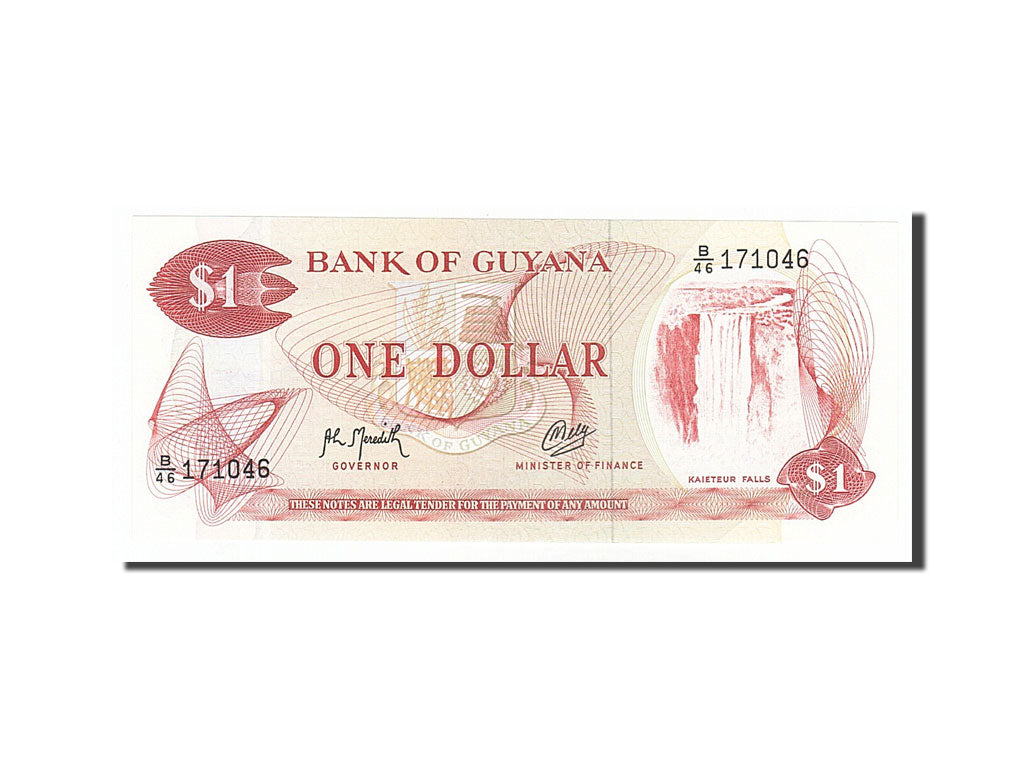 Banknote, Guyana, 1 Dollar, 1992, UNC(65-70)
