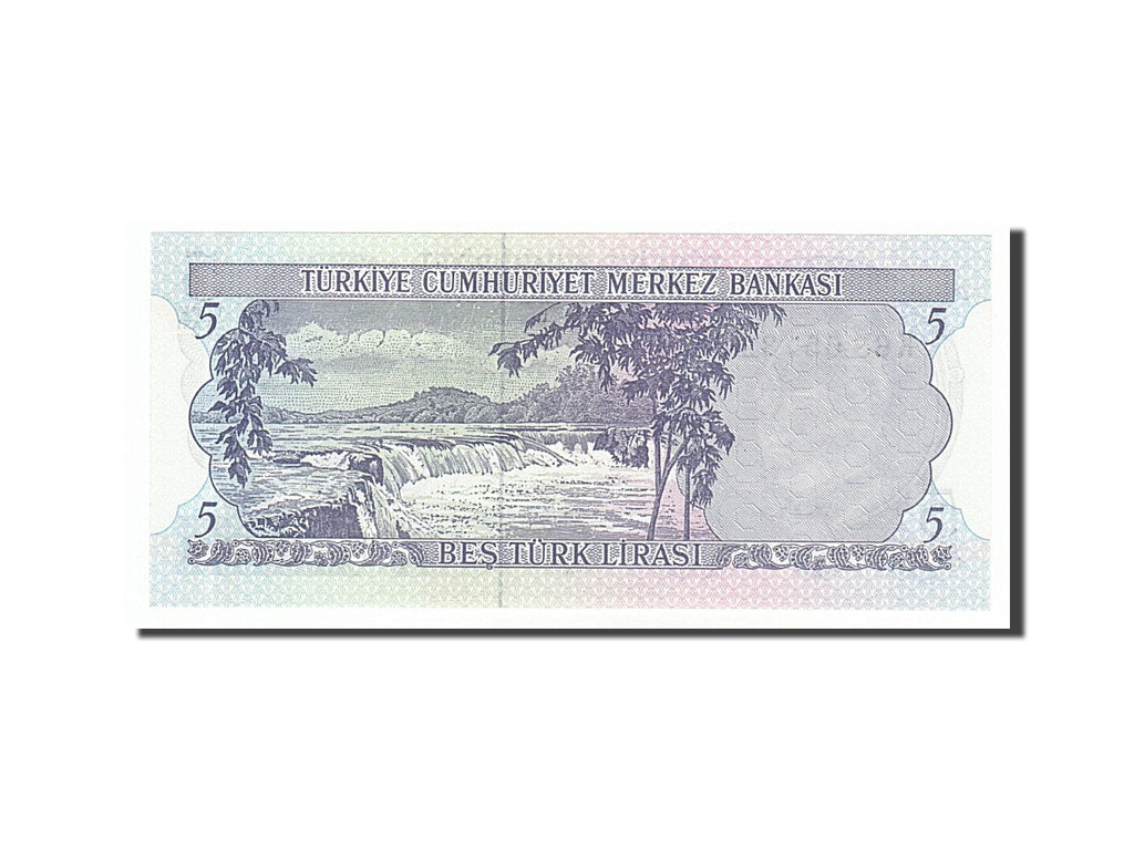 Banknote, Turkey, 5 Lira, 1976, UNC(65-70)