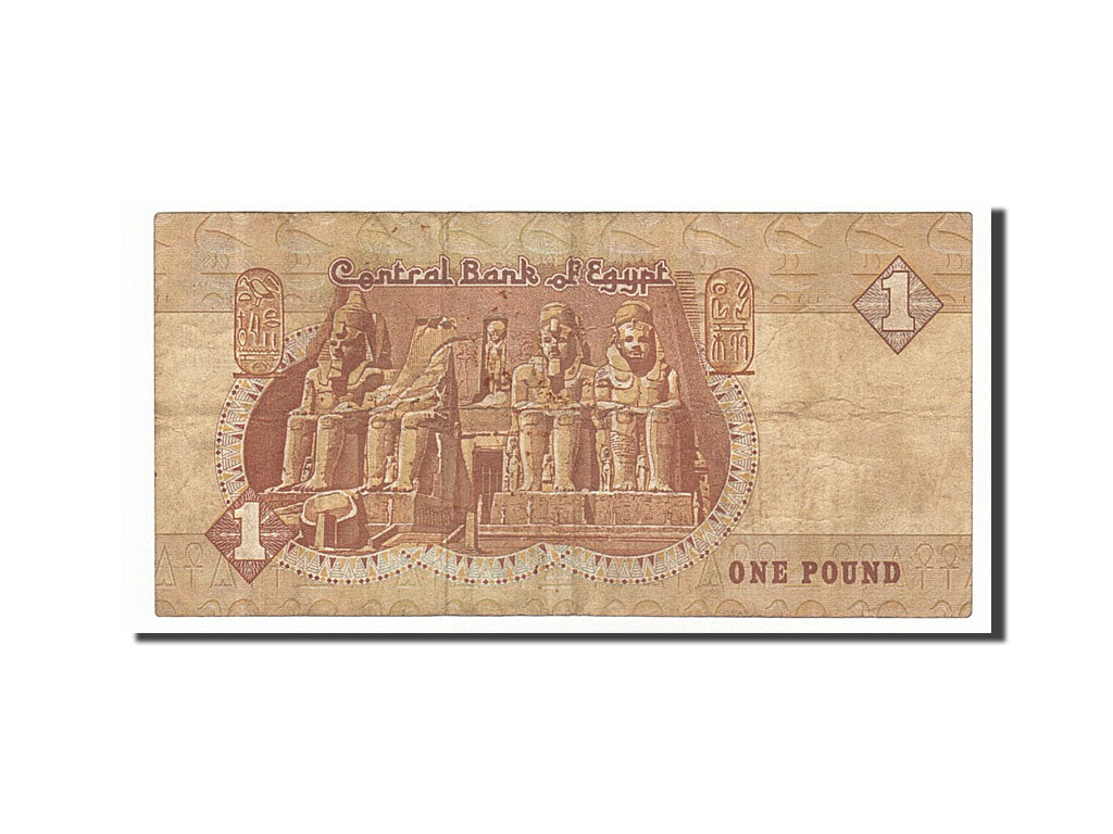 Biljet, Egypte, 1 Pound, TB