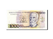 Biljet, Brazilië, 1 Cruzado Novo on 1000 Cruzados, 1989, NIEUW