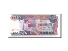 Geldschein, Kambodscha, 100 Riels, 1973, UNZ