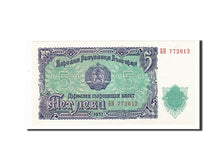 Geldschein, Bulgarien, 5 Leva, 1951, UNZ
