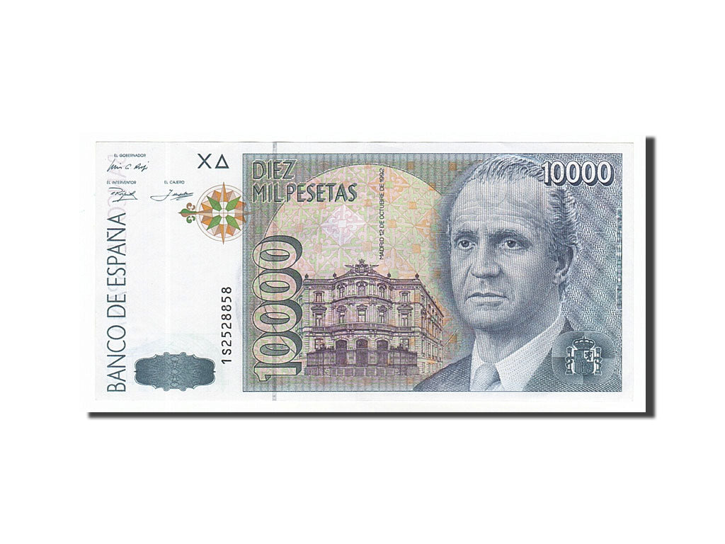 Banconote, Spagna, 10,000 Pesetas, 1992, 1992-10-12, SPL