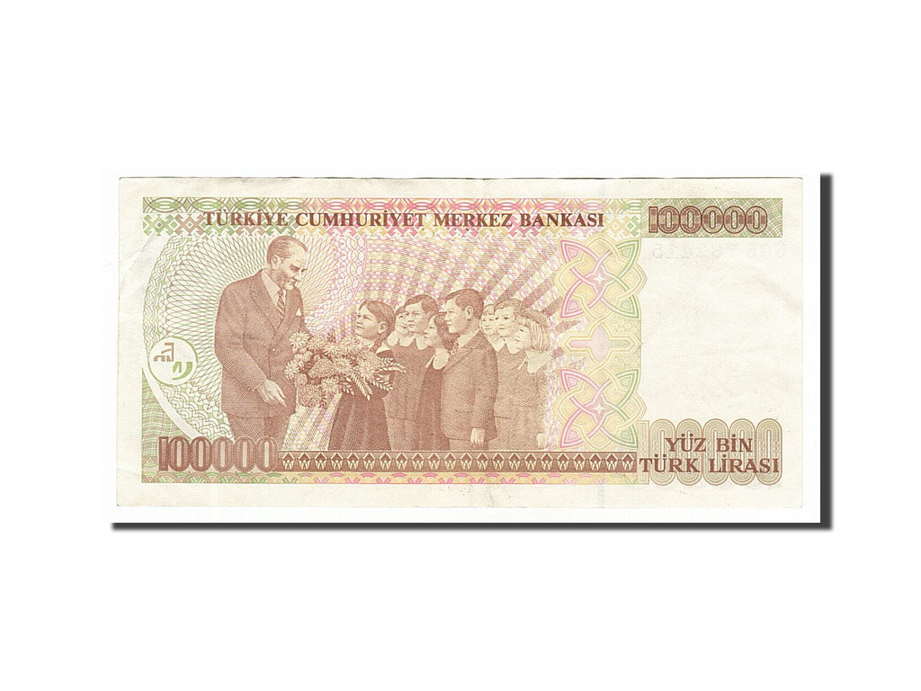Turquie, 100 000 Lira type Atatürk