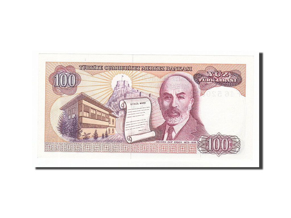 Billete, 100 Lira, 1984, Turquía, SC