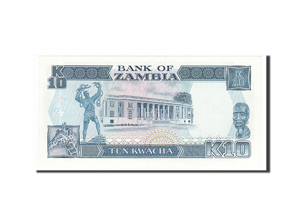 Banknote, Zambia, 10 Kwacha, 1989, UNC(63)