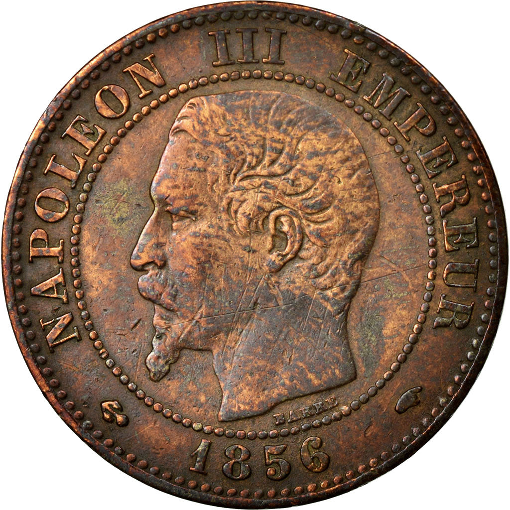 Coin, France, Napoleon III, Napoléon III, 2 Centimes, 1856, Paris, EF(40-45)