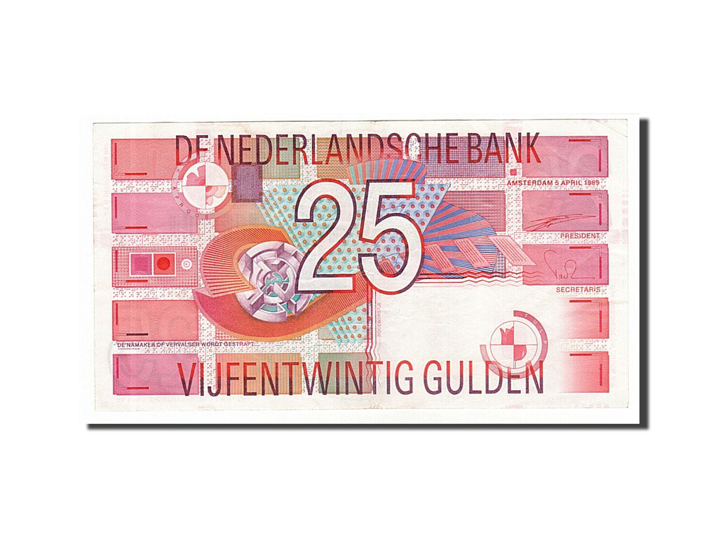 Billete, 25 Gulden, 1999, Países Bajos, 1999-04-05, MBC+