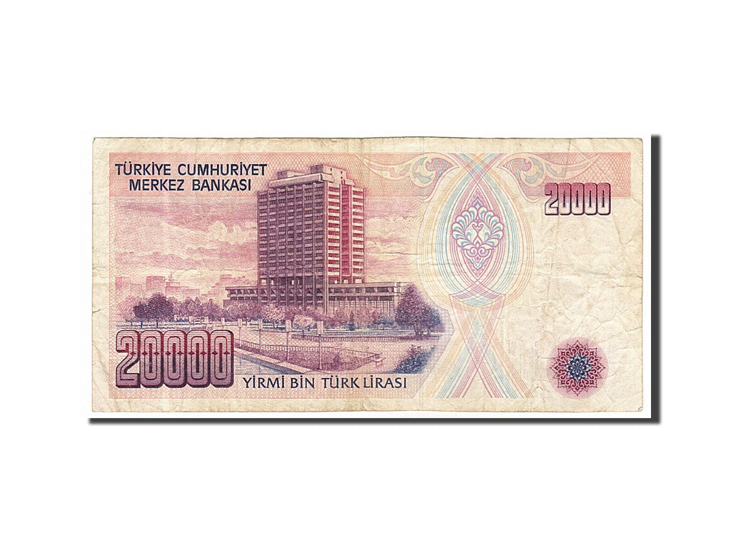 Banknote, Turkey, 20,000 Lira, 1988, VF(30-35)
