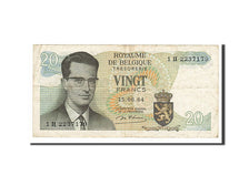 Banknote, Belgium, 20 Francs, 1964, 1964-06-15, EF(40-45)