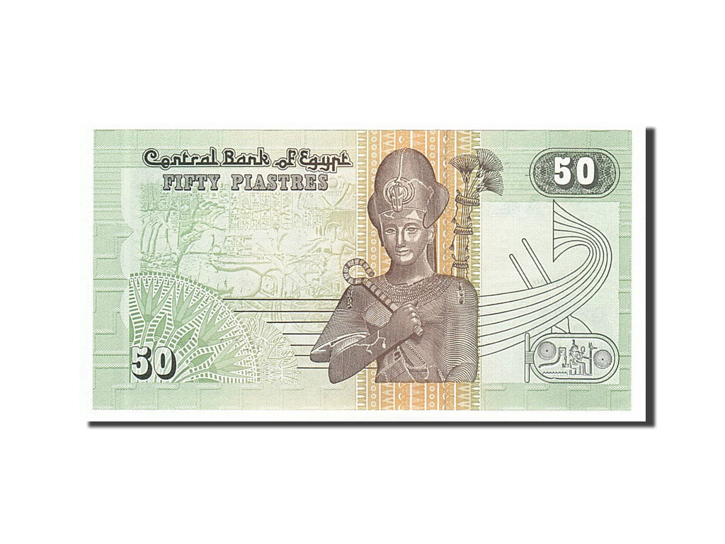 Geldschein, Ägypten, 50 Piastres, 1991, UNZ